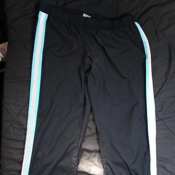 Vintage Nike Striped Wind Pants Joggers Trainers Capri - Picture 3 of 9